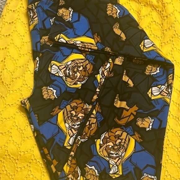 Disney Beauty and the Beast LuLaRoe leggings - Picture 1 of 4